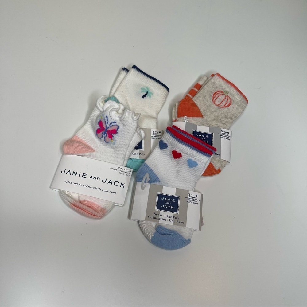 Janie And Jack girl socks